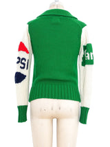 Novelty Coca Cola Logo Sweater Top arcadeshops.com