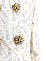 Malcolm Starr Metallic Brocade Mini Dress Dress arcadeshops.com