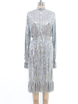Paco Rabanne Crystal Studded Chainmail Dress Dress arcadeshops.com