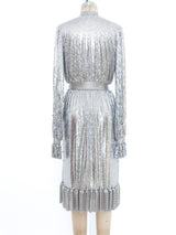 Paco Rabanne Crystal Studded Chainmail Dress Dress arcadeshops.com