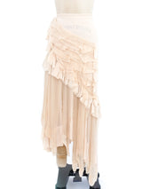 Jean Paul Gaultier Hosiery Draped Skirt Bottom arcadeshops.com