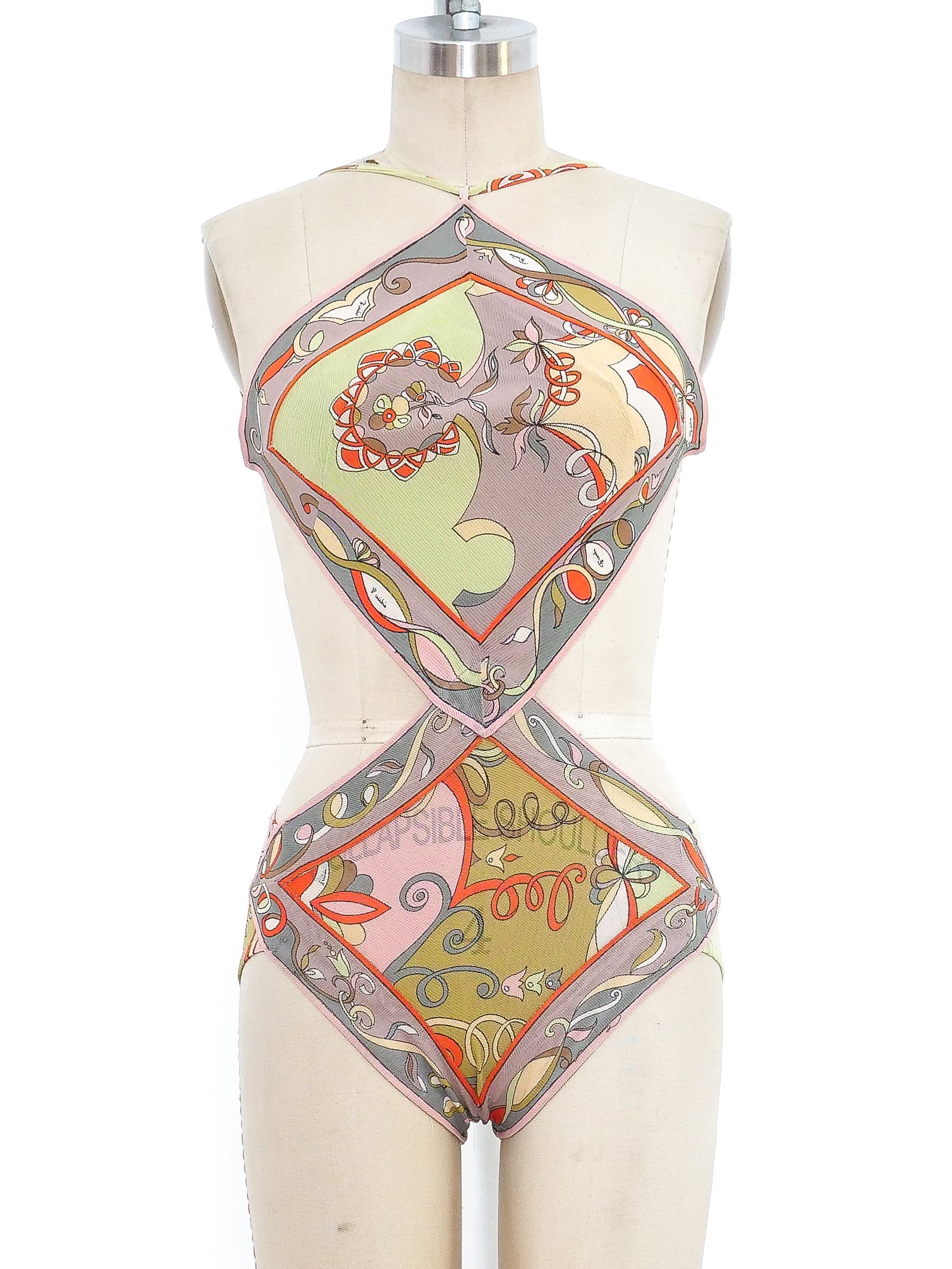 Emilio Pucci Acapulco Print Swimsuit