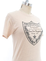 Dom Perignon Logo Tee T-Shirt arcadeshops.com