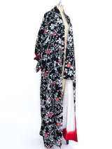 Cherry Blossom Printed Kimono Jacket arcadeshops.com