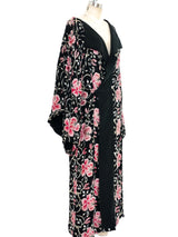 Hand Embroidered Floral Robe Jacket arcadeshops.com
