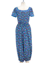 Yves Saint Laurent Floral Peasant Ensemble Suit arcadeshops.com