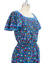 Yves Saint Laurent Floral Peasant Ensemble Suit arcadeshops.com