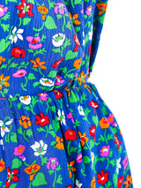 Yves Saint Laurent Floral Peasant Ensemble Suit arcadeshops.com