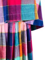 Norma Kamali Rainbow Madras Ensemble Suit arcadeshops.com