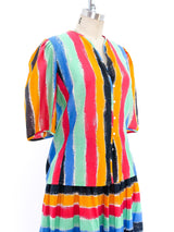 Ungaro Rainbow Striped Ensemble Suit arcadeshops.com