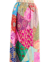 Adele Simpson Metallic Brocade Patchwork Skirt and Shawl Bottom arcadeshops.com
