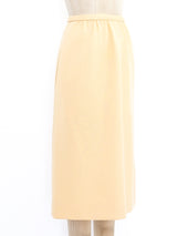 Halston Buttercream Knit Ensemble Suit arcadeshops.com