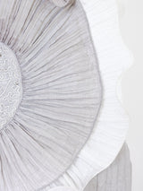 Sculptural Pleated Floral Dress Dress arcadeshops.com