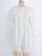 Norma Kamali Sweatshirt Romper Suit arcadeshops.com