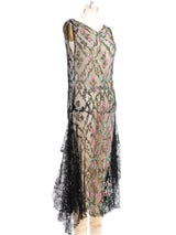 1920's Embellished Lace Dress Dress arcadeshops.com