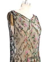 1920's Embellished Lace Dress Dress arcadeshops.com