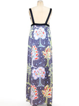 Geoffrey Beene Floral Mosaic Gown Dress arcadeshops.com