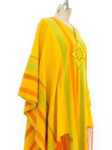 Josefa Striped Fringe Caftan Dress arcadeshops.com