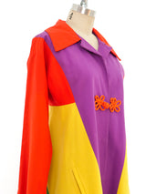 1960's Colorblock Coat Jacket arcadeshops.com