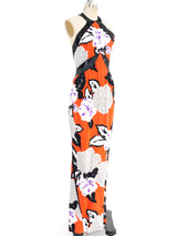 Geoffrey Beene Embellished Floral Dress Dress arcadeshops.com