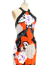 Geoffrey Beene Embellished Floral Dress Dress arcadeshops.com