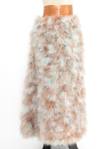 Adolfo Marabou Feather Skirt Bottom arcadeshops.com