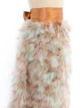 Adolfo Marabou Feather Skirt Bottom arcadeshops.com