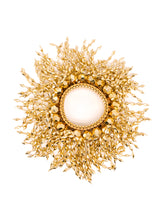 Gold Bead Fringed Bangle Accessory arcadeshops.com