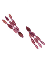 Blush Disc Fringe Earrings Accessory arcadeshops.com