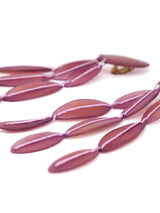 Blush Disc Fringe Earrings Accessory arcadeshops.com