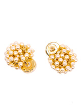 Faux Pearl Cluster Earrings Accessory arcadeshops.com