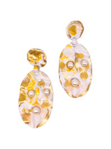 Faux Pearl Studded Art To Wear Earrings Accessory arcadeshops.com