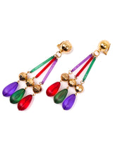 Candy Teardrop Fringe Earrings Accessory arcadeshops.com