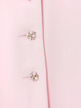 Malcolm Starr Pink Silk Sleeveless Shirt Dress Dress arcadeshops.com