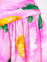 Floral Silk Chiffon Scarf Dress Dress arcadeshops.com