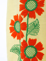 Floral Embroidered Linen Dress Dress arcadeshops.com