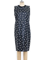 Gianfranco Ferre Polka Dot Leather Dress Dress arcadeshops.com