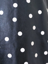 Gianfranco Ferre Polka Dot Leather Dress Dress arcadeshops.com