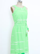 Landscape Printed Sleeveless Hawaiian Dress Dress arcadeshops.com