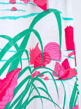 Wave and Shell Printed Maxi Dress Dress arcadeshops.com