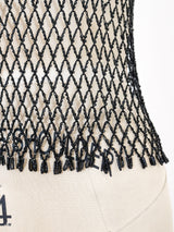 Bead Embellished Crochet Tank Top arcadeshops.com