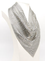 Aluminum Chainmail Bib Necklace Accessory arcadeshops.com