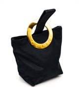 Celine Twill Micro Bucket Bag Accessory arcadeshops.com