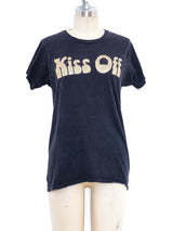 Kiss Off Graphic Tee T-shirt arcadeshops.com