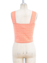 Chanel Quilted Tank Top arcadeshops.com