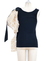 Dries Van Noten Single Sleeve Ribbed Tank Top arcadeshops.com