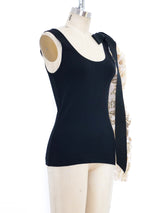 Dries Van Noten Single Sleeve Ribbed Tank Top arcadeshops.com