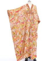 Paisley Printed Caftan Dress arcadeshops.com
