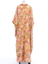 Paisley Printed Caftan Dress arcadeshops.com