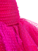 Jacquline De Ribes Tulle Party Dress Dress arcadeshops.com